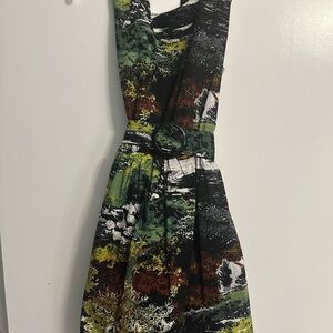 Alice Moon Artistic Multicolor Dress
